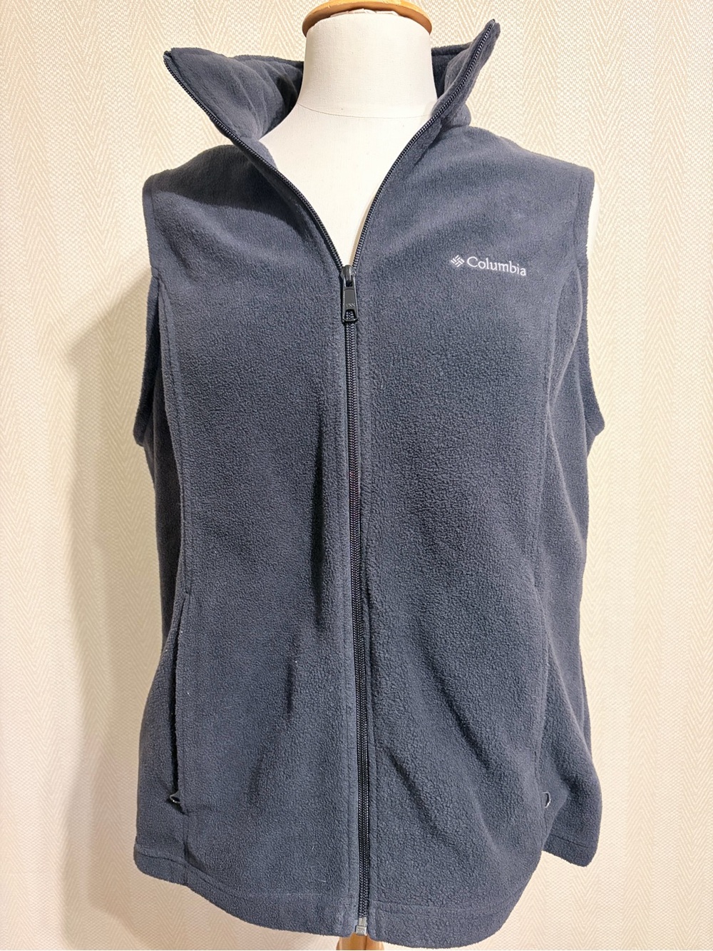 Columbia Fleece Vest in Black